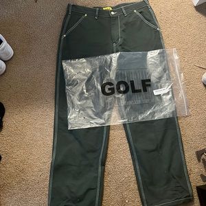 Golf wang work pants green